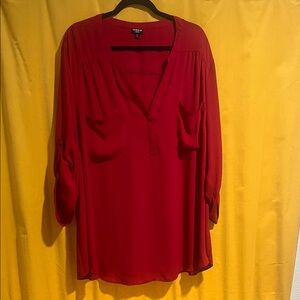 Torrid Red Women's Blouse